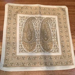 Pottery Barn Accent Pillow-Paisley Print